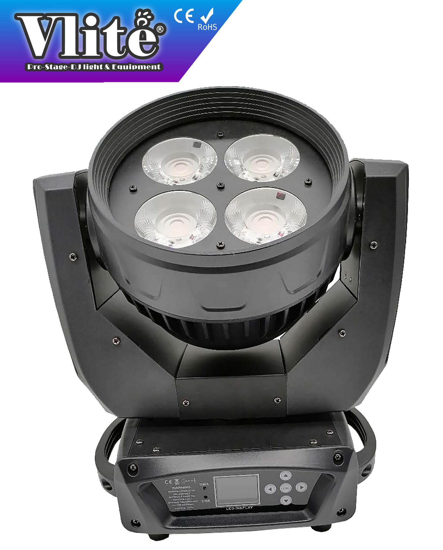 LV-Y04 - 4 PCS 50W Surface LED Moving Head