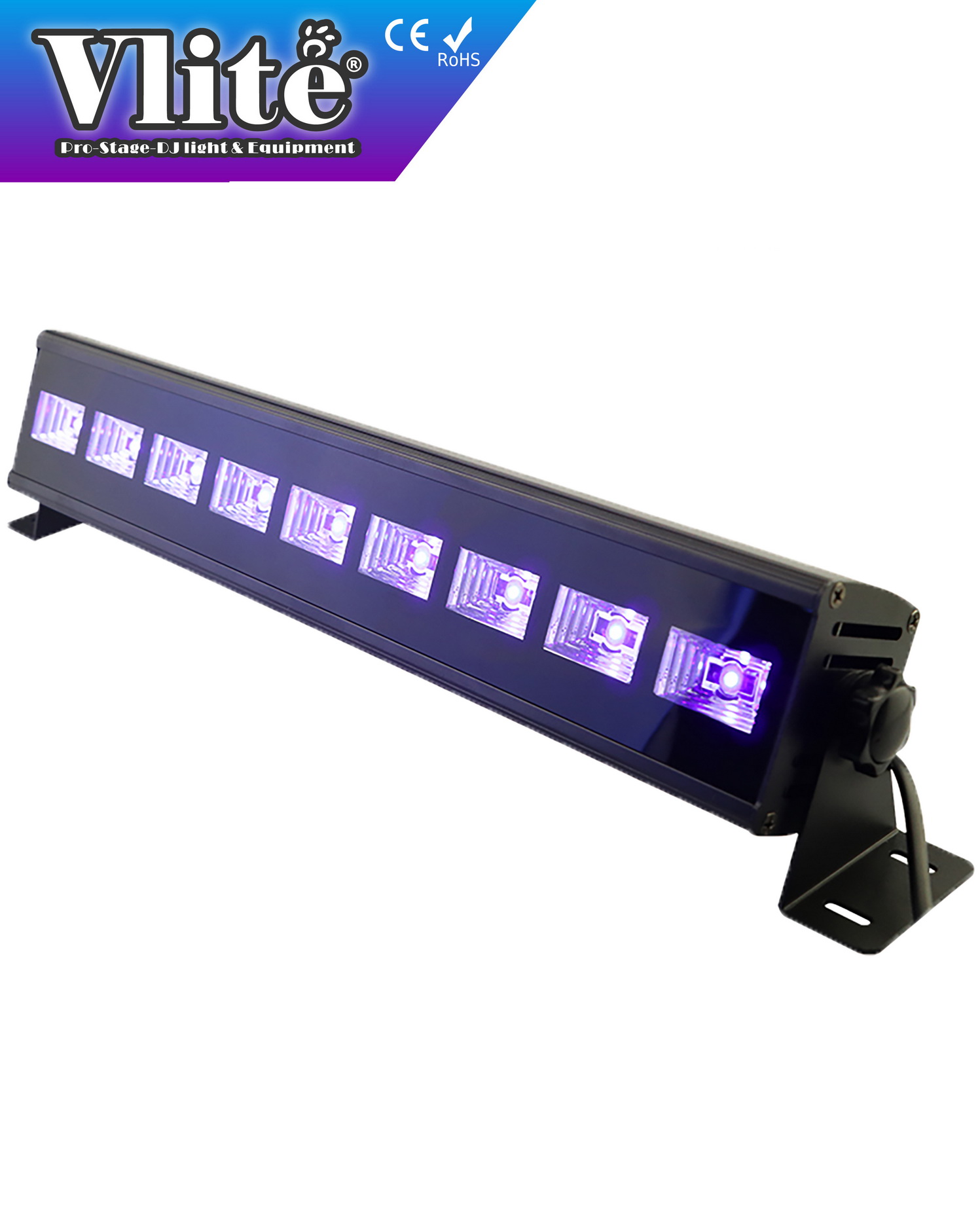W-UV0903 - Long Bright UV Wash Bar 9 x 3W