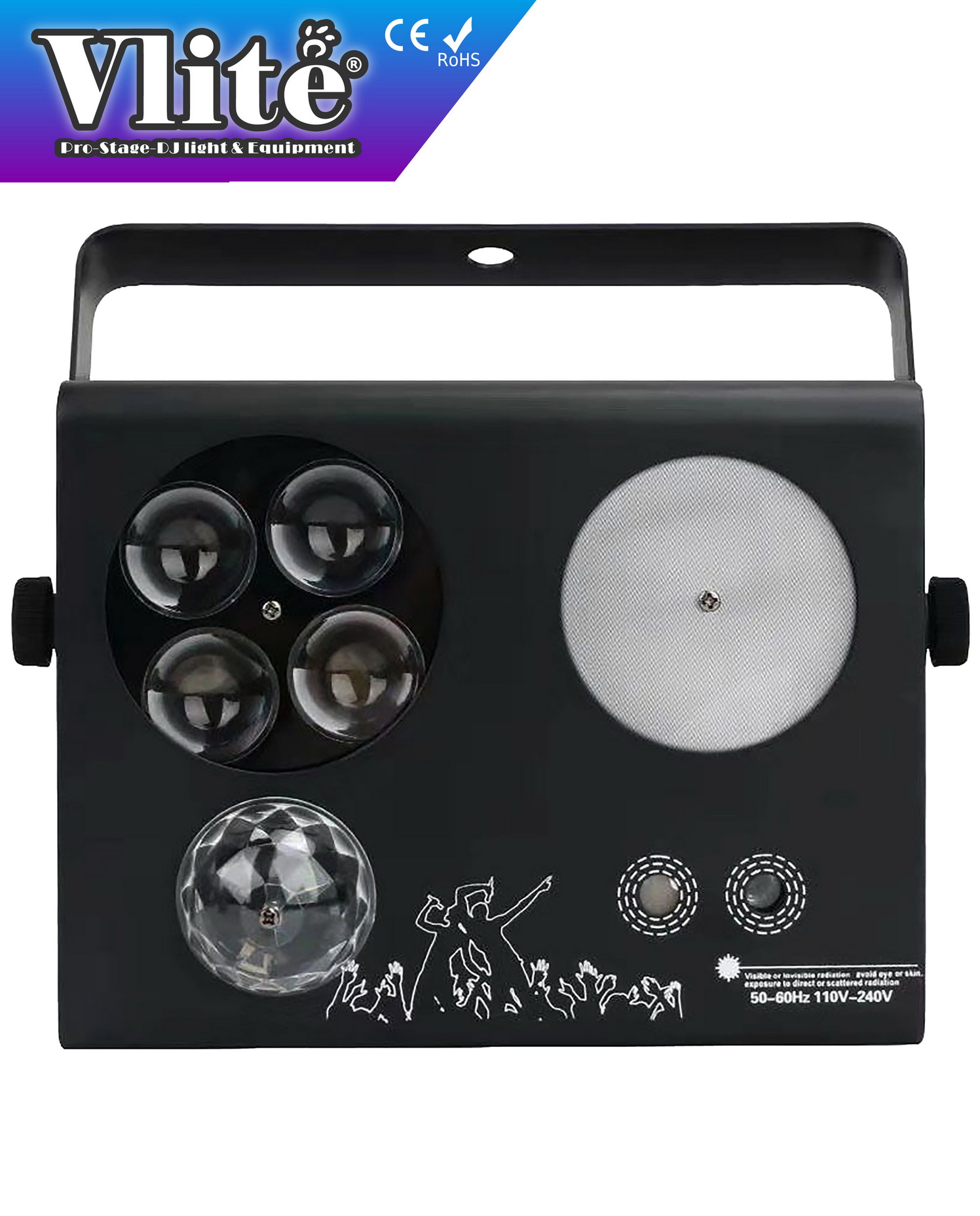 DJ-2111 - Rock Star_ Bubble, Line, Magic Ball, Laser 4-in1 Mini Light