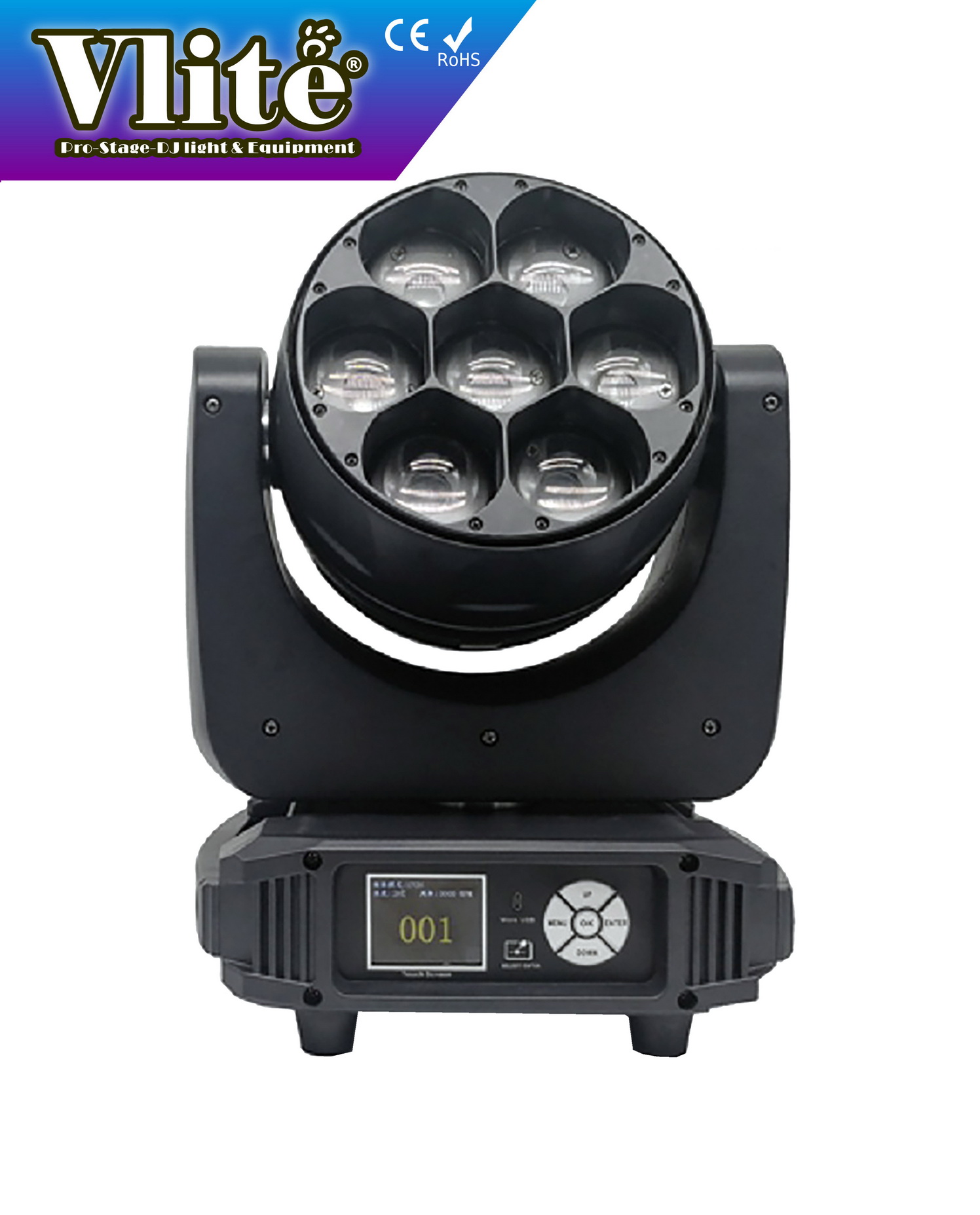 LV-A8 - LED Moving Head 7*40W Bee-Eyes