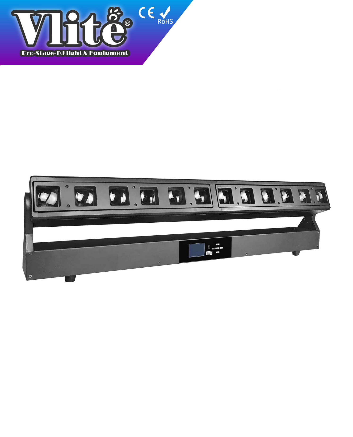 LV-RB1240 - Pixel Control Zoom Linear Beam Wash Bar Moving Head 12 x 40W
