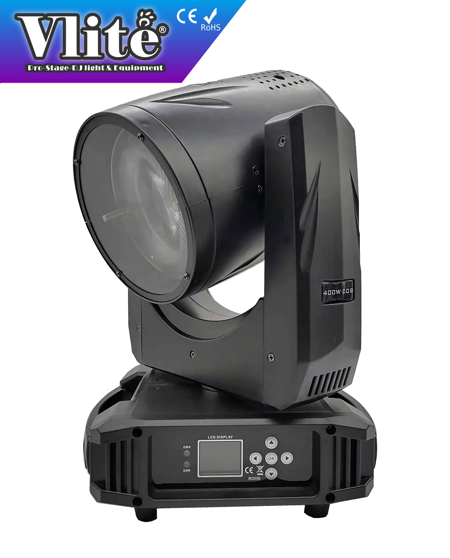 Y400 - LED Moving Head 400W Zoom Face Light