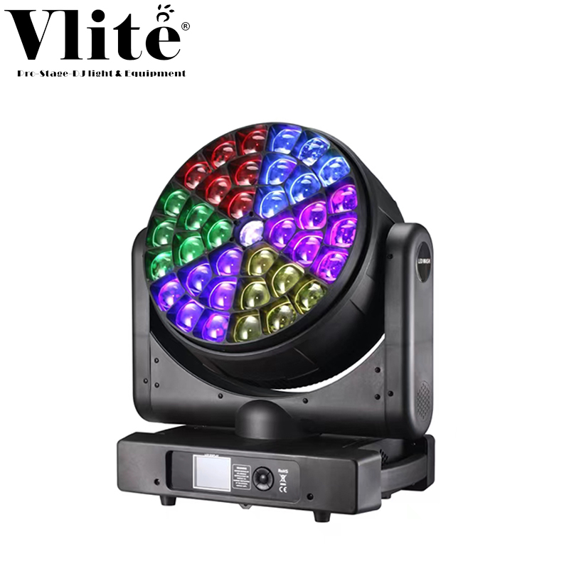 High Power 37x40W K25 Big Bee Eye LED Moving Light Dj Lighting Wash Spot Beam Zo