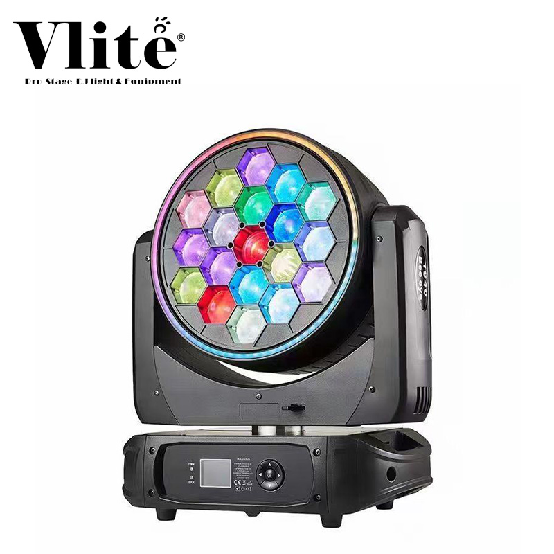 19x40W LED BEAM ZOOM WASH with ring